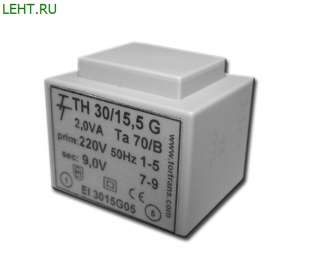 Малогабаритные трансформаторы для печатных плат ТН 30/15 G