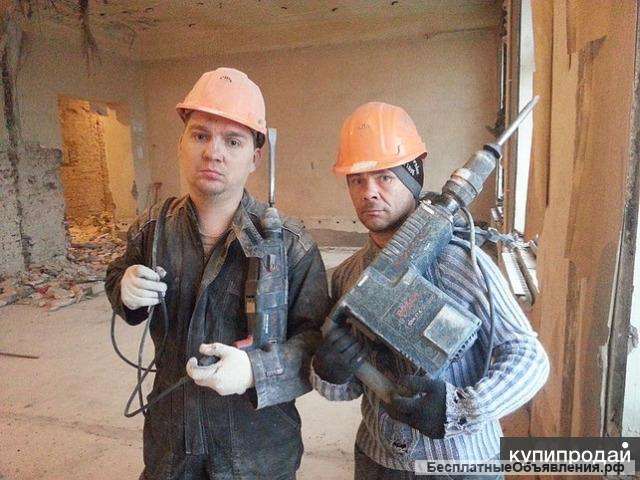 Разнорабочие, монтажники