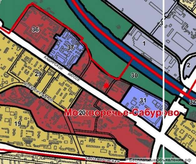 Участок под застройку, для бизнеса, 78 соток, Москва, Каширское шоссе 45