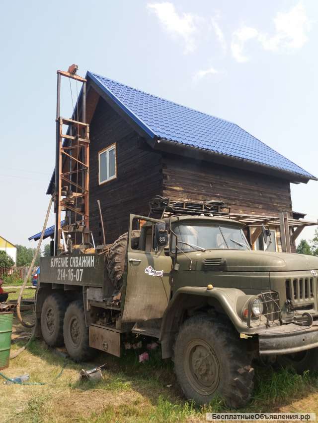 Бурение и обустройство скважин на воду