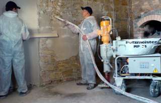 Механизированная штукатурка