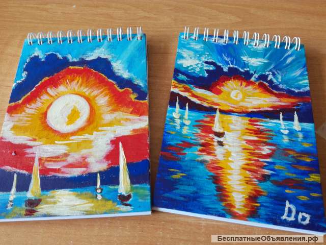 Изготовление авторских сувенирных блокнотов (от 1 шт)