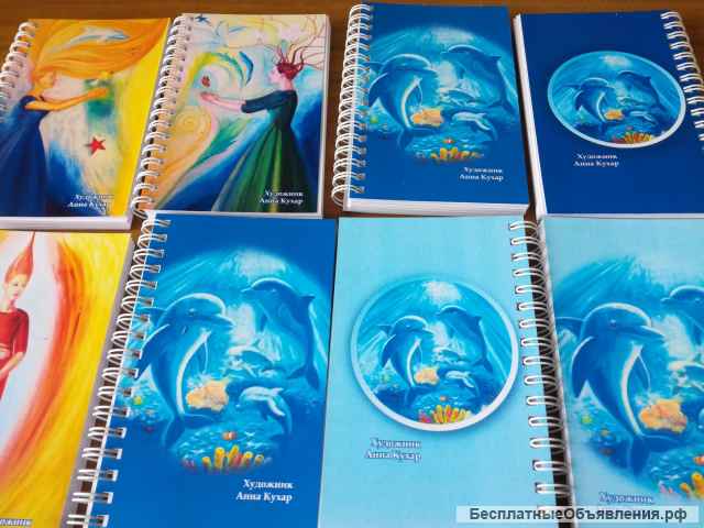 Изготовление авторских сувенирных блокнотов (от 1 шт)