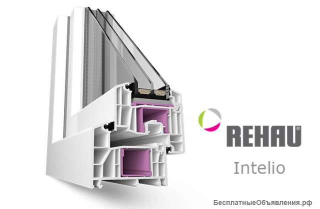 Конструкциии пвх rehau intelio 80 и другие профиля