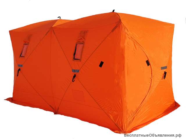 Палатка - шатер "Двойной куб" (с возможностью использования под баню)