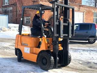 Дизельный погрузчик бу Mitsubishi 1,5 т. FD 15