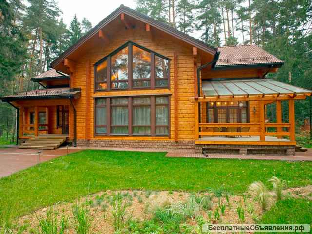 Строительство домов из клееного бруса под ключ