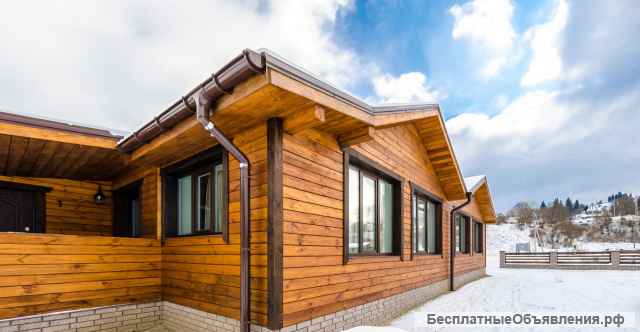 Строительство домов из клееного бруса под ключ
