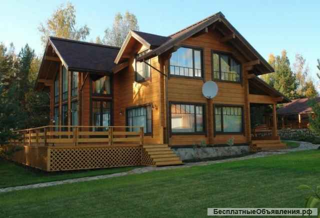 Строительство домов из клееного бруса под ключ