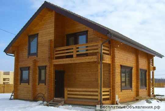 Строительство домов из клееного бруса под ключ