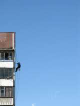 Высотные работы. Альпинисты, окраска фасада, монтаж, мойка балконов, лоджий, окон