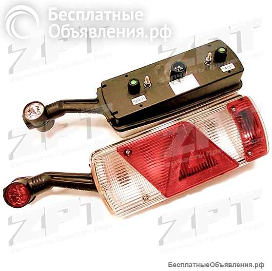 Фонари задние для полуприцепов, маяк на трал, фонарь габаритный, подсветки номера, светодиодные Led