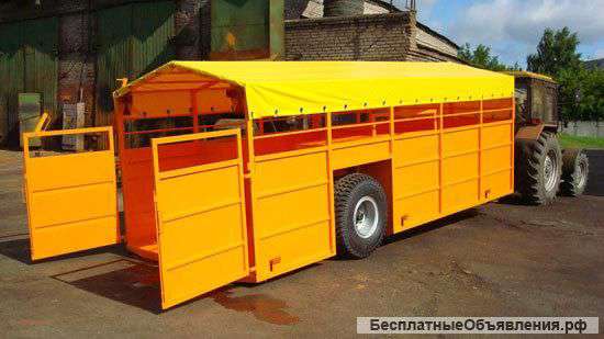 ТПС-6 Полуприцеп для перевозки скота