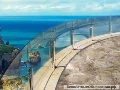 Стеклянные ограждения
