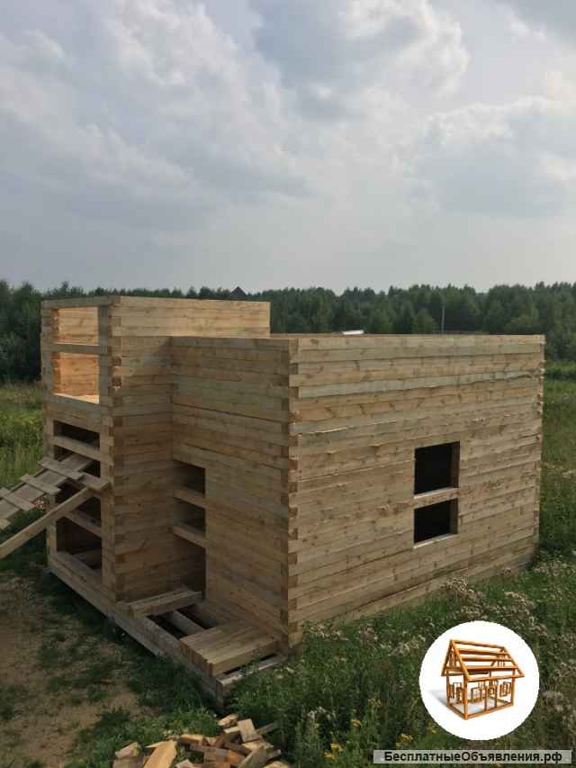 Строим брусовые дома и бани
