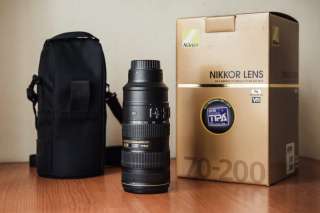 Объектив Nikon 70-200mm f/2.8G ED AF-S VR II