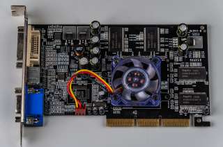 Раритетная видеокарта AGP 8x nVIDIA GeForce FX 5200