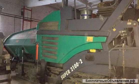 Асфальтоукладчик гусеничный VOGELE SUPER 2100-259