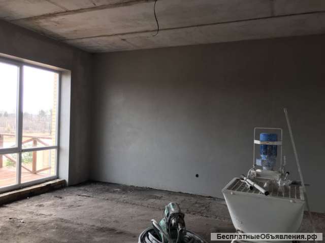 Механизированная штукатурка стен