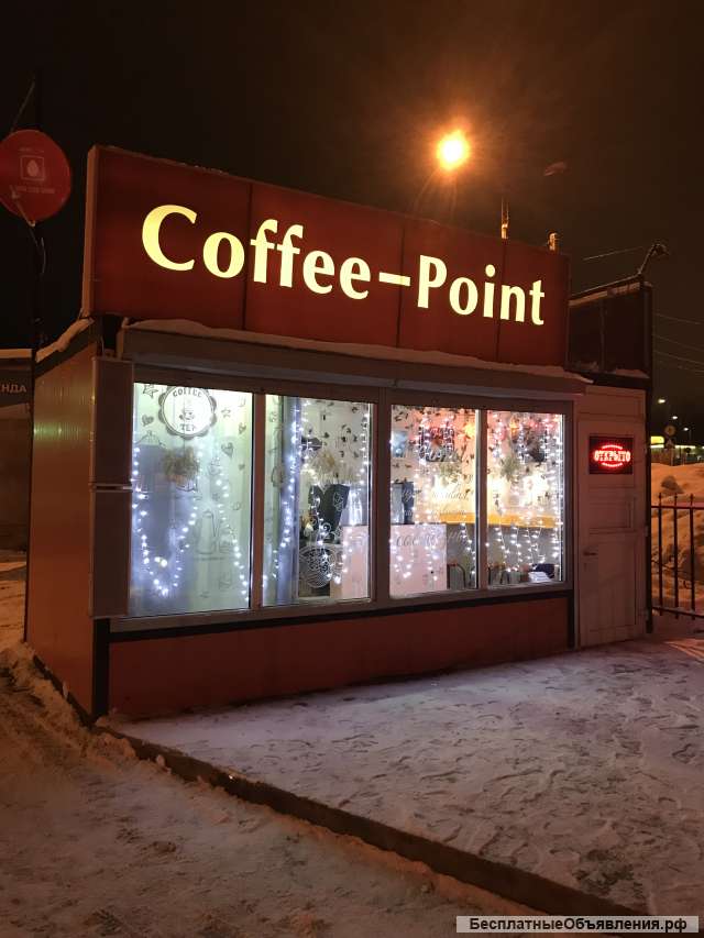 В кофе бар бариста