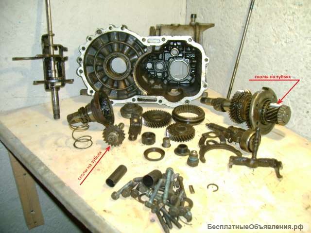 Зап.части мех. коробки передач для Audi, VW, Skoda