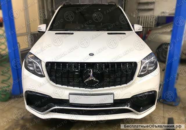 Решетка радиатора Panamericana Mercedes GLS X 166
