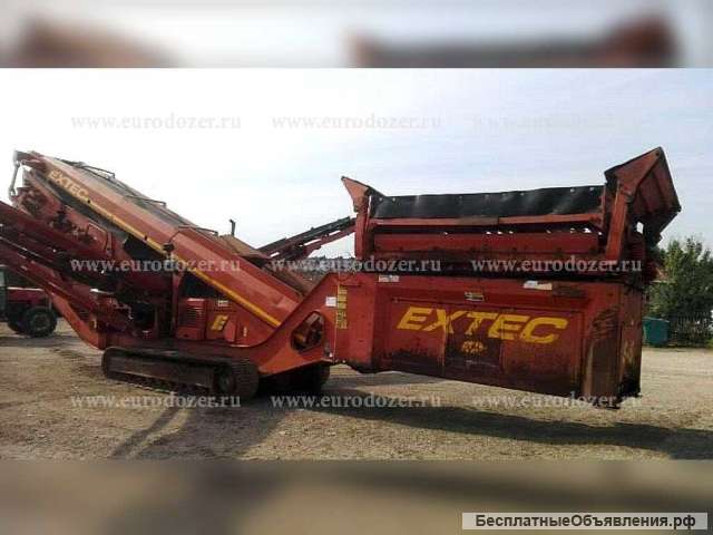 Грохот EXTEC S5, наработка 9000 м/ч, из Европы