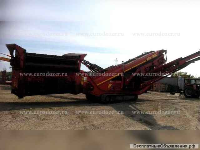 Грохот EXTEC S5, наработка 9000 м/ч, из Европы
