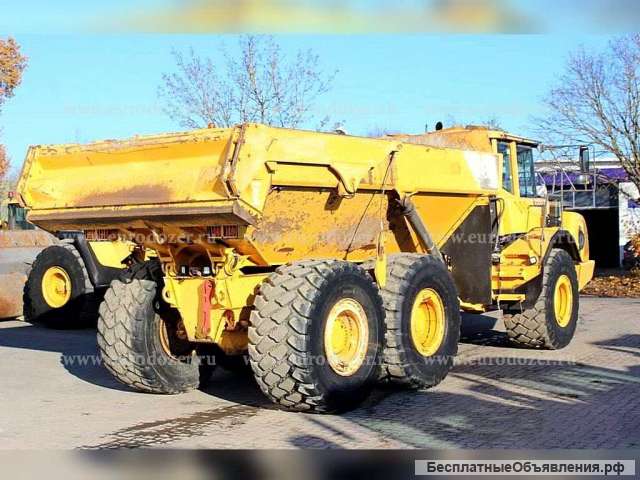Сочлененный самосвал VOLVO A 30 E, из Европы