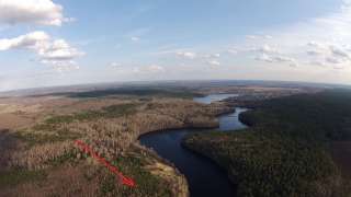 Земельный участок на берегу озера Сынтул, 23,5 га, для строительства коттеджного городка