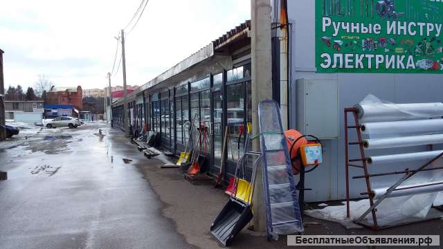 Аренда торговых помещений, навесов в строительном рынке 14 мкр. Зеленограда выезд на Алабушево