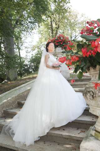 Шикарное свадебное платье от Nora Naviano