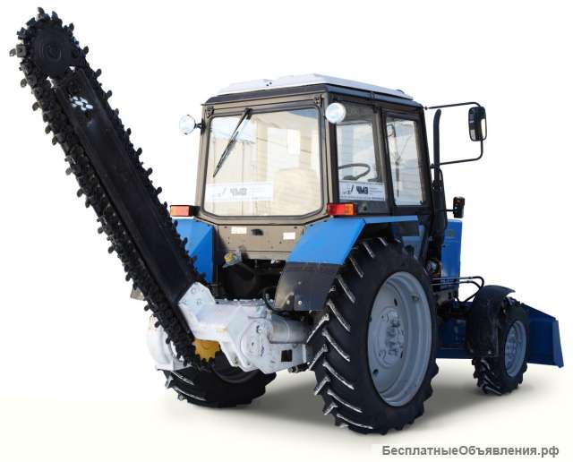 Аренда траншеекопателя, грунтореза