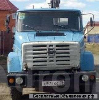ЗИЛ 4331 с установкой гидроманипулятор