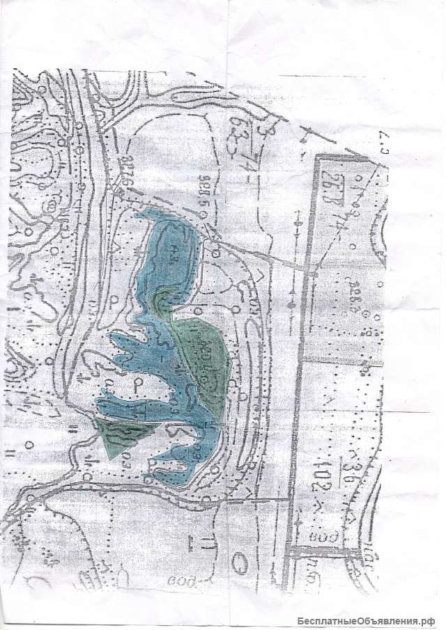 Озеро и землю