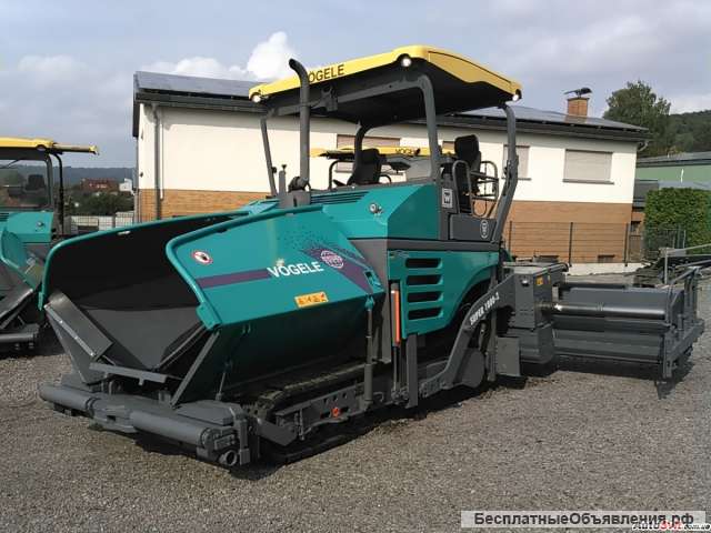 Аренда асфальтоукладчика Vogele super 1800-2