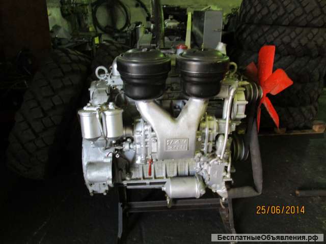 Двигатель ЯАЗ-204Г и насос-форсунки АР-20 с хранения