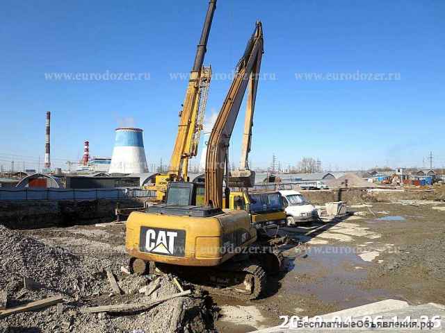 Длиннорукий экскаватор CAT 320, 2013 г, 18 м