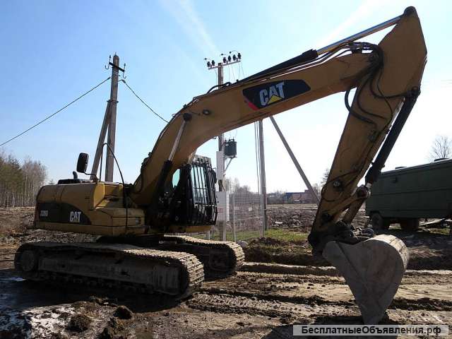 Гусеничный экскаватор CAT 320, 2011 г, 7800 м/ч