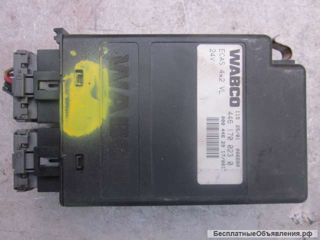 A0004462917/001. Блок управления WABCO, б/у, для грузовых автомобилей Mercedes Benz