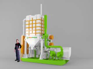 Линия производства активированного угля