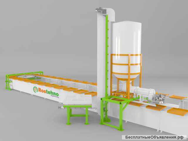 Линия производства гипсовых 3D панелей Inmaco 3D PANELS-240