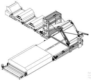 Линия производства синтепона