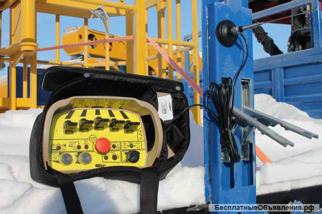 КАМАЗ 65117 с манипулятором PALFINGER IT-200 + сертифицированная люлька