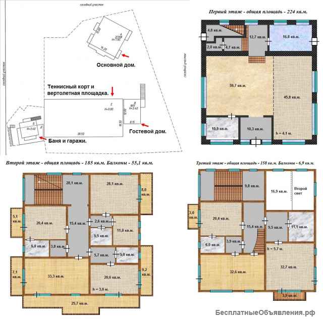 Шикарная горная резиденция в горах Кавказа