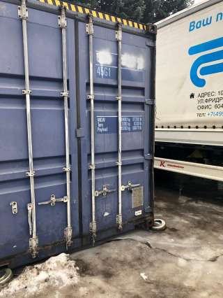 Контейнер 40 футовый HC б/у высокий в отличном состоянии