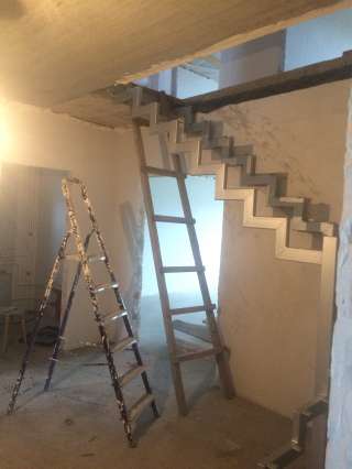 Лестницы металлические арт 25