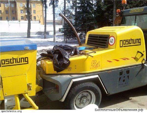 Снегоуборочная машина Boschung B4