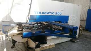 Координатно-пробивной пресс Trumpf TRUMATIC 200 с ЧПУ, б/у, 1997 г.в.