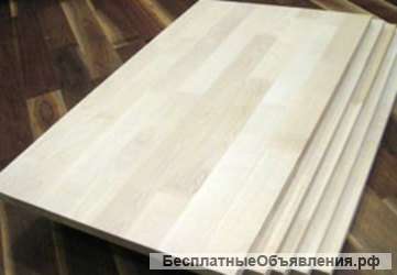 Берёзовый столярный щит ОПТ